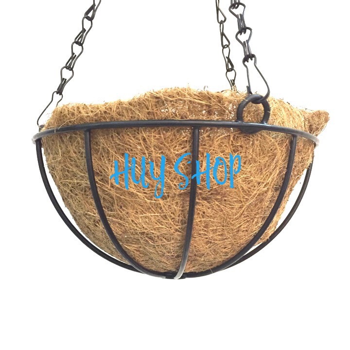 GIỎ TREO TƯỜNG XƠ DỪA - GIỎ KHÔNG TRANG TRÍ