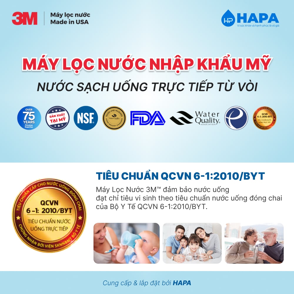 [SIÊU TỐC] Máy Lọc Nước 3M Chuyên Dùng Cho Quán Cà Phê Vừa Và Nhỏ, Nhà hàng, Horeca, FnB - Hàng Chính Hãng 3M, Nhập Khẩu Mỹ