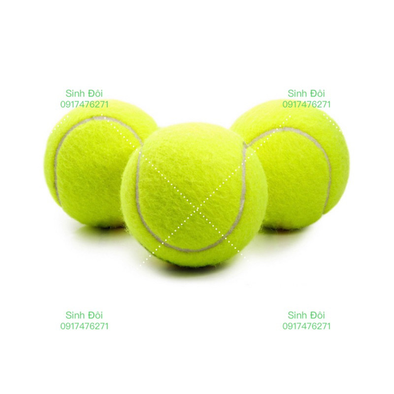 Combo 6 trái  ￼Banh lông mới siêu tưng - banh tenis - banh đũa trẻ con