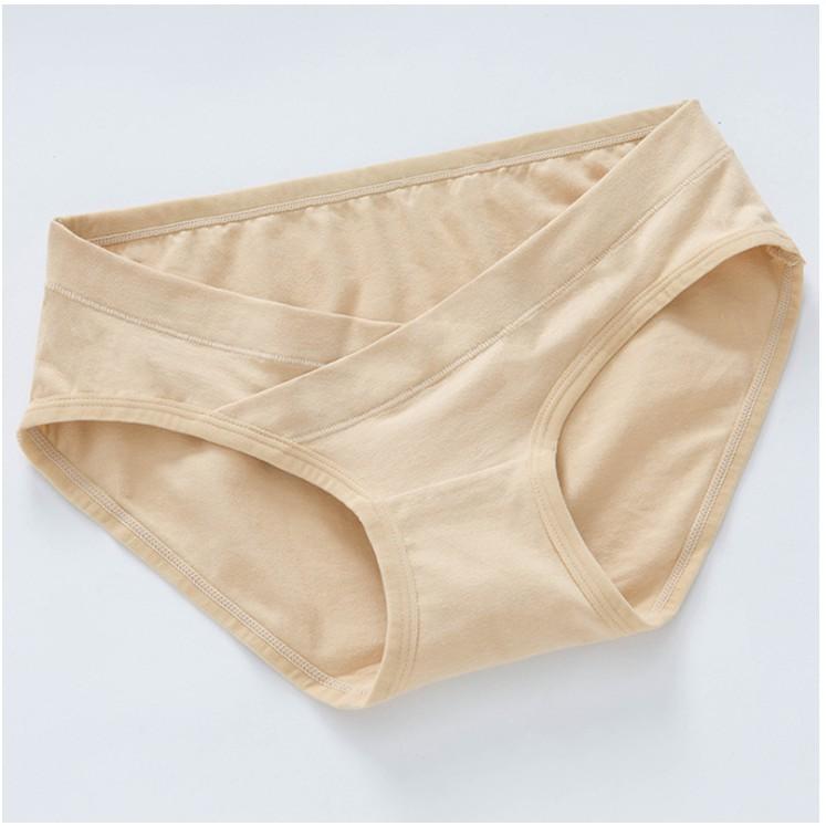 Quần lót bầu cạp chéo cotton mềm mại kháng khuẩn co giãn dễ vận động size đến 68kg