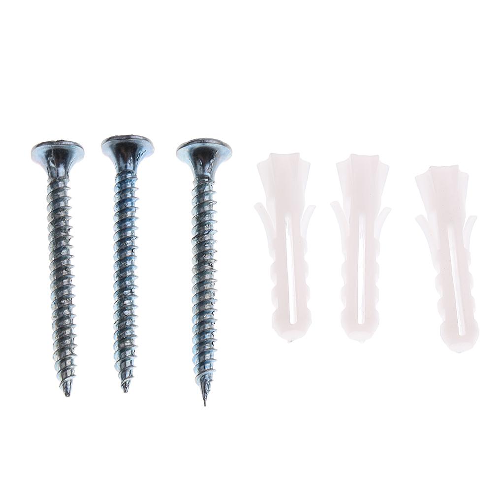 3X Guitar Hanger Wall Mount Holder Stand Display for Acoustic Electric Guitar