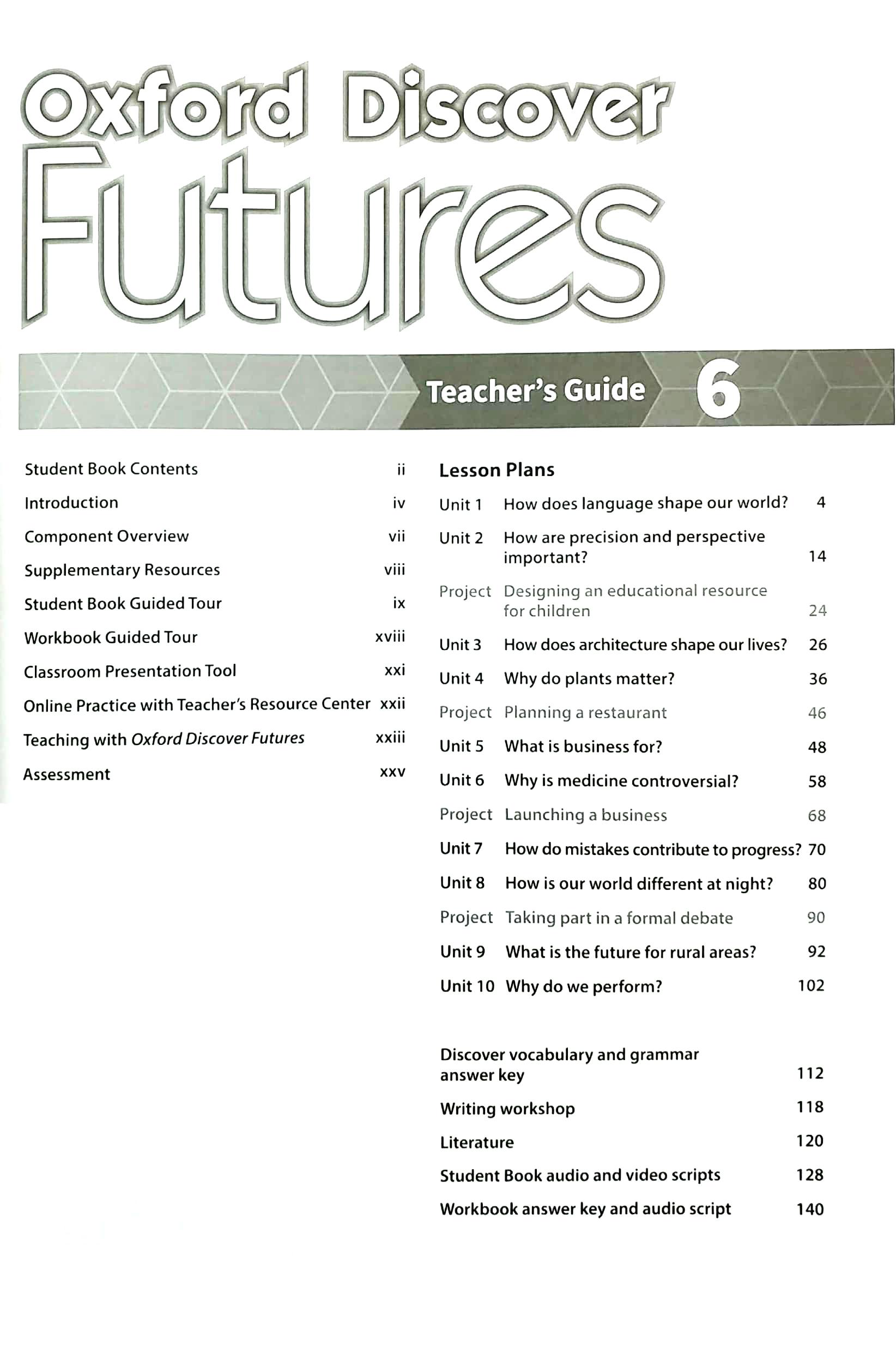 Oxford Discover Futures: Level 6: Teacher's Pack