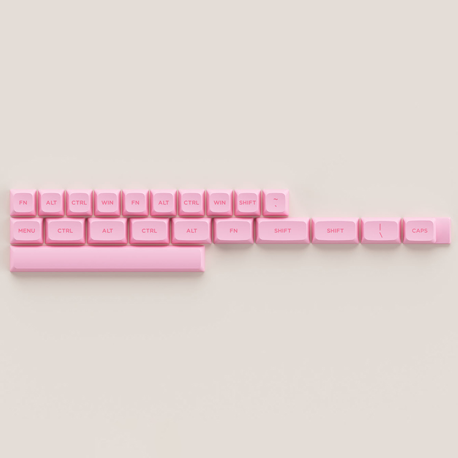 Nút Bàn Phím Cơ AKKO Keycap set - Prunus Lannesiana (ASA-low profile) - Hàng Chính Hãng