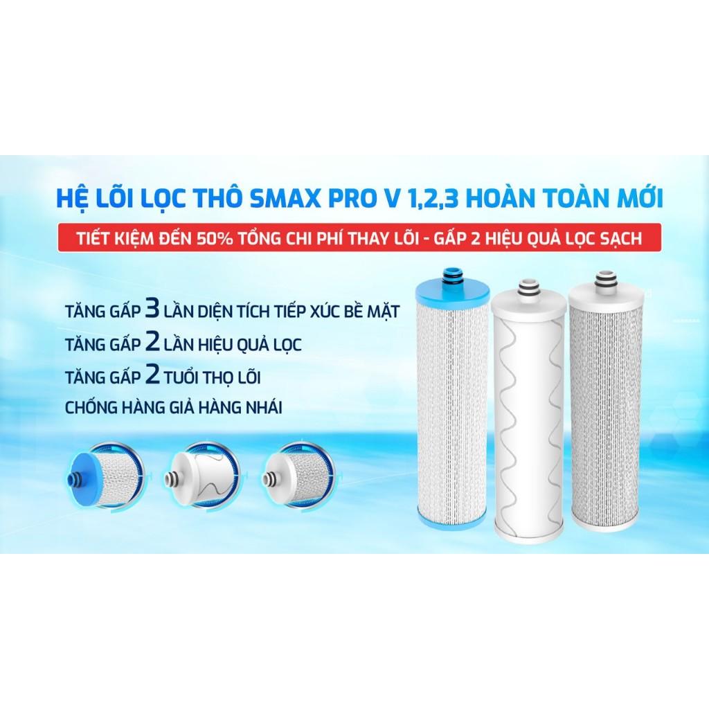 [TẶNG BỘ LÕI] Máy lọc nước RO Mỹ 10 lõi KAROFI KAQ-D36 - Cụm lõi Smax hiệu suất cao - Lắp miễn phí - Hàng Chính Hãng
