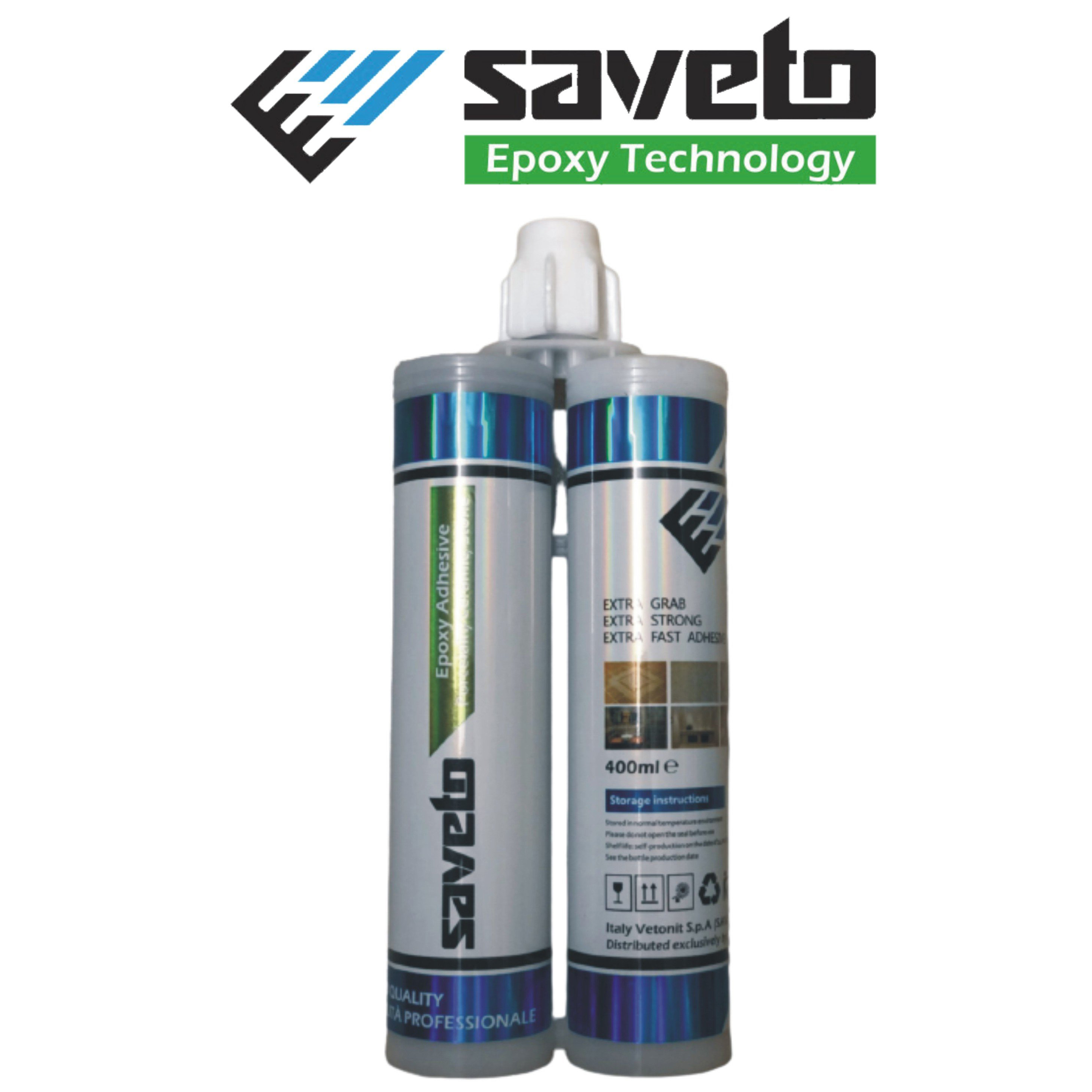 Keo chít mạch Saveto Epoxy hai thành phần - 18 màu - Hàng chính hãng