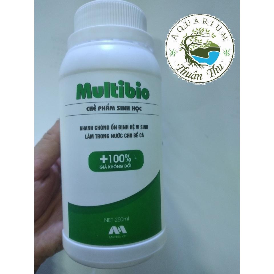 MultiBio - Vi Sinh Xử Lý Nước, Khử Mùi Hôi Tanh, Trong Nước Cực Nhanh 250ml