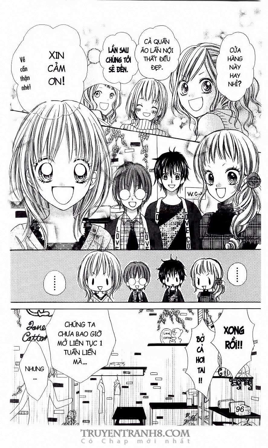 tiệm thời trang, love cotton chapter 16 9
