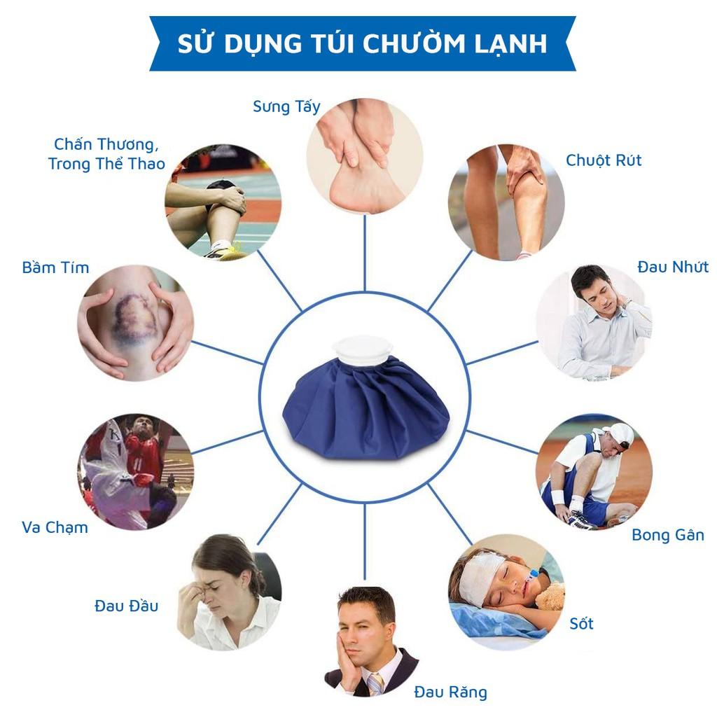 3 Túi chườm đa năng nóng lạnh, 3 kích cỡ (15 cm/ 23 cm / 28 cm), phù hợp nhiều lứa tuổi