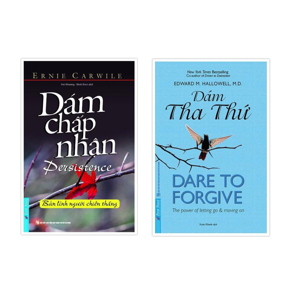 Sách - Combo Dám chấp nhận + Dám tha thứ - FirstNews