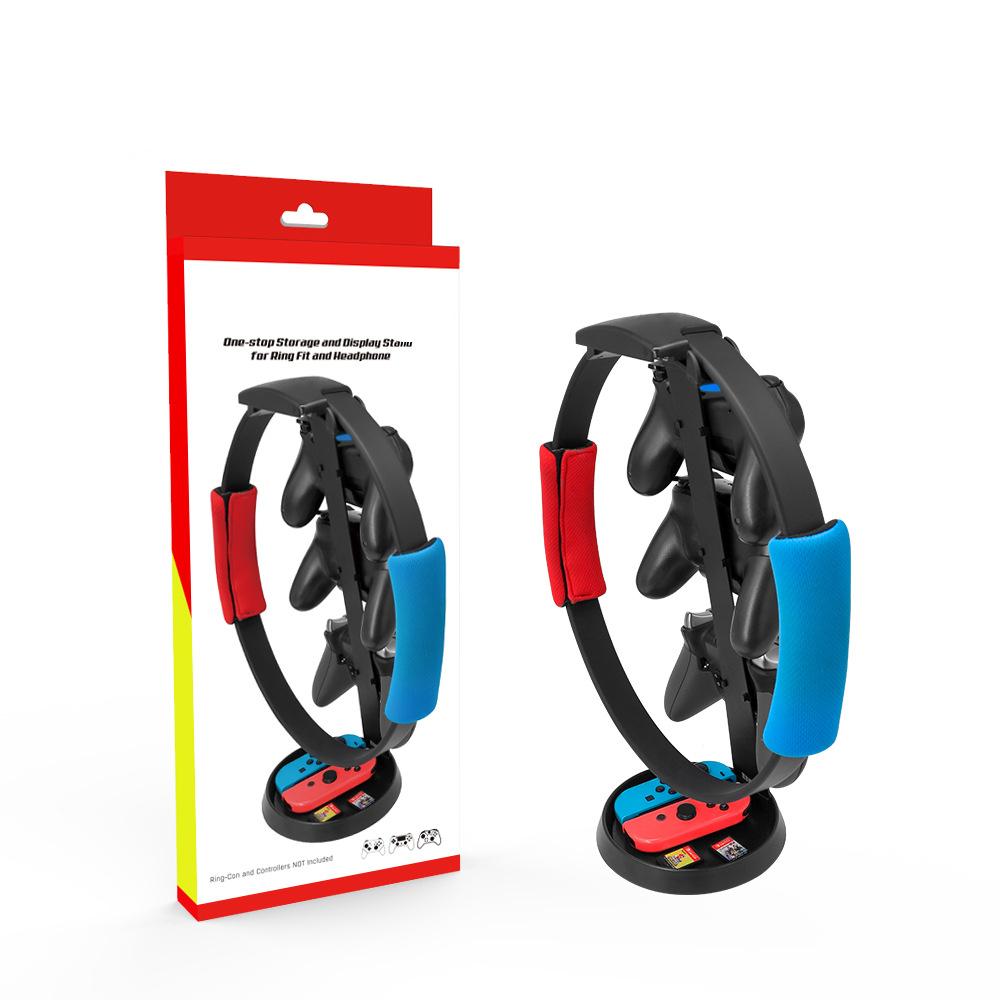 Chân đế lưu trữ một cửa cho Nintendo Switch Ring Fit / gamepad cần điều khiển / tai nghe