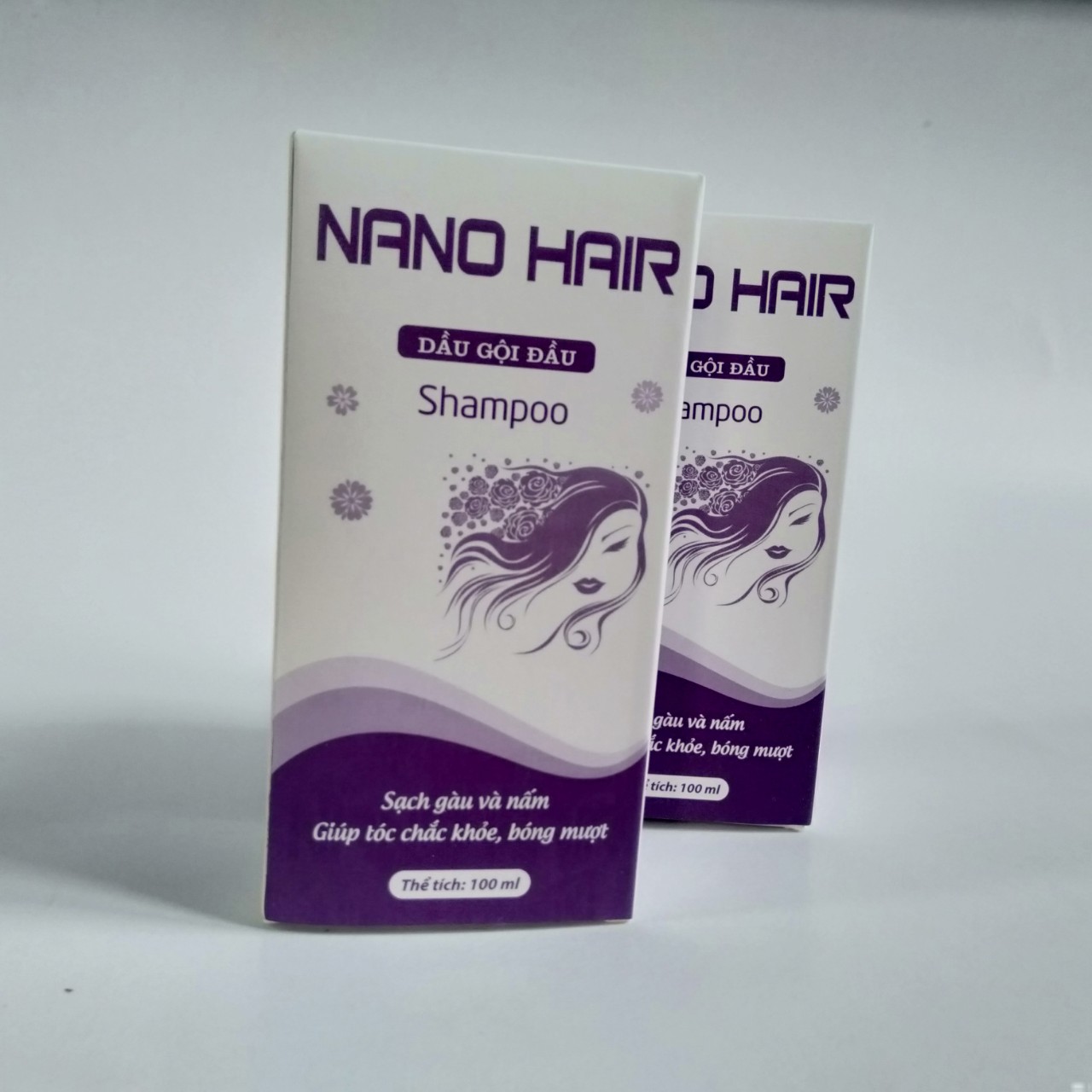 [COMBO 2 HỘP] Dầu gội NGỪA GÀU VÀ NẤM DA ĐẦU NANO HAIR chai 100ml- Hạn chế sự phát triển của vi sinh vật gây gàu và nấm trên da đầu. Cung cấp các chất giúp tóc chắc khỏe