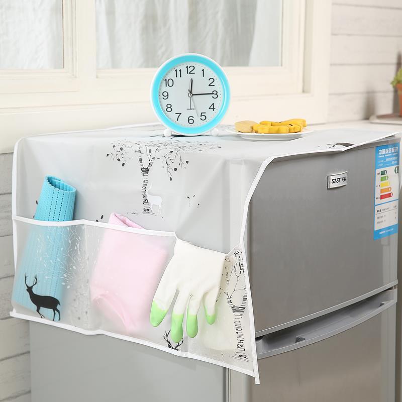 Tấm Phủ Tủ Lạnh Lò Vi Sóng Trùm Che Tủ Lạnh Chắn Bụi H094