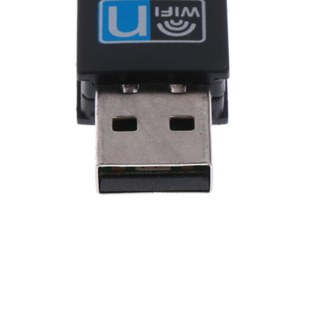 2Pcs 300Mbps USB WiFi Adapter Wireless Lan Network Card Adapter Wifi Dongle