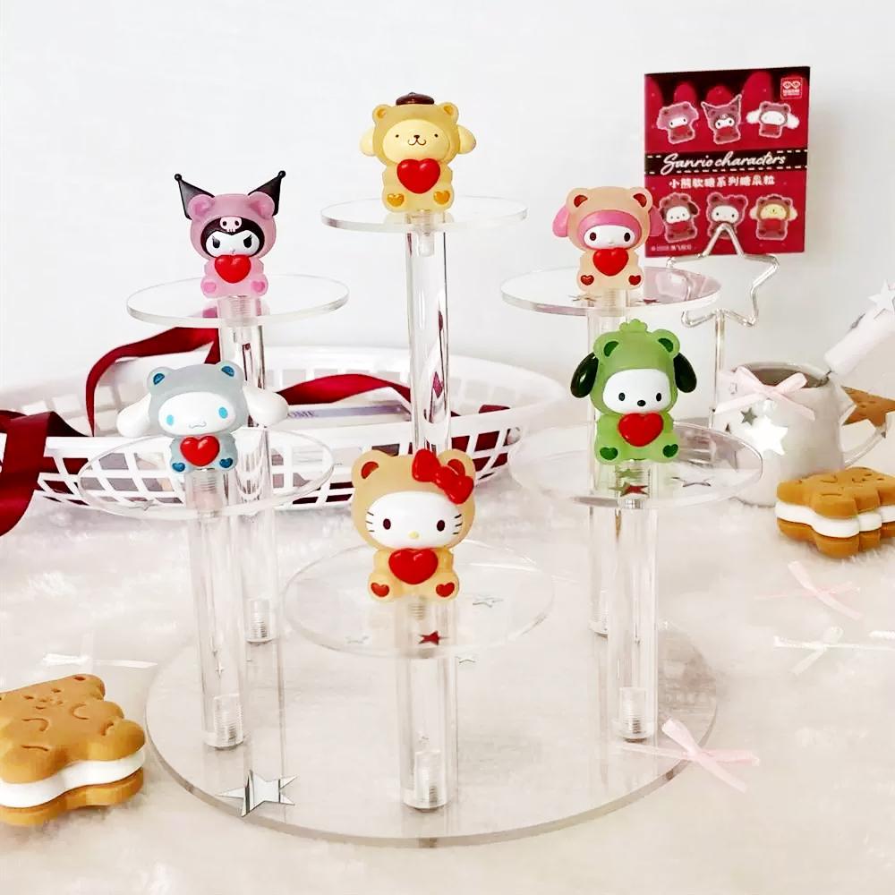 Blindbox Đồ Chơi 2 Mô Hình Sanrio characters - Gummy Bear Series Q-Bean - Allforplay RS27