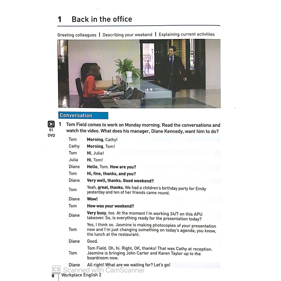 Sách Collins English For Work - Workplace English 2