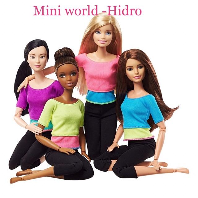 Búp bê Barbie made to move Mtm yoga, dancer chính hãng