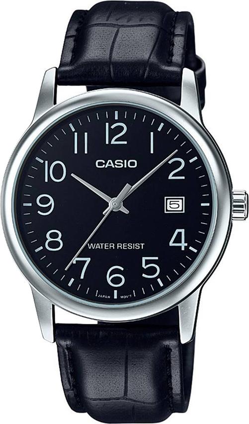 Đồng hồ nam dây da Casio MTP-V002L-1BUDF