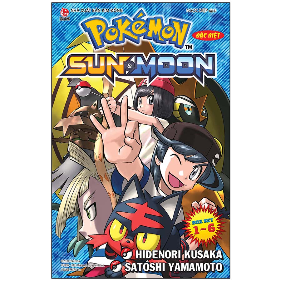 Boxset Pokémon Đặc Biệt SUN &amp; MOON (6 Tập)