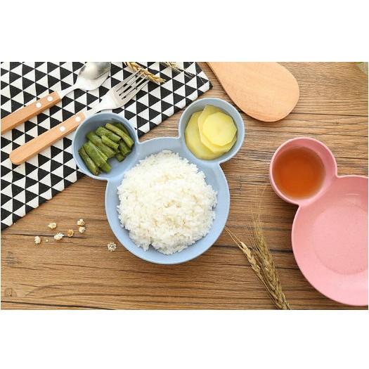 Bát Ăn Dặm Lúa Mạch Tai Gấu Dễ Thương