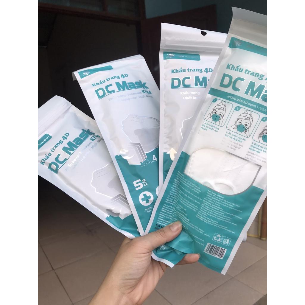 Khẩu trang DC Mask ( sét 5 túi gồm 50 khẩu trang