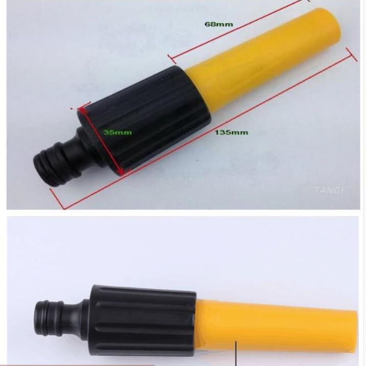 Bộ dây vòi xịt nước rửa xe, tưới cây . tăng áp 3 lần, loại 7m, 10m 206622-5 cút sập, + tặng đai