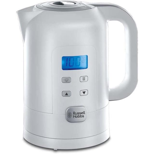 Ấm Siêu Tốc RUSSELL HOBBS Có Chỉnh Nhiệt 25-100°C, Ấm Đun Nước, Dung Tích 1.7L, Công suất 2200W, Nhập Đức, BH 12 Tháng