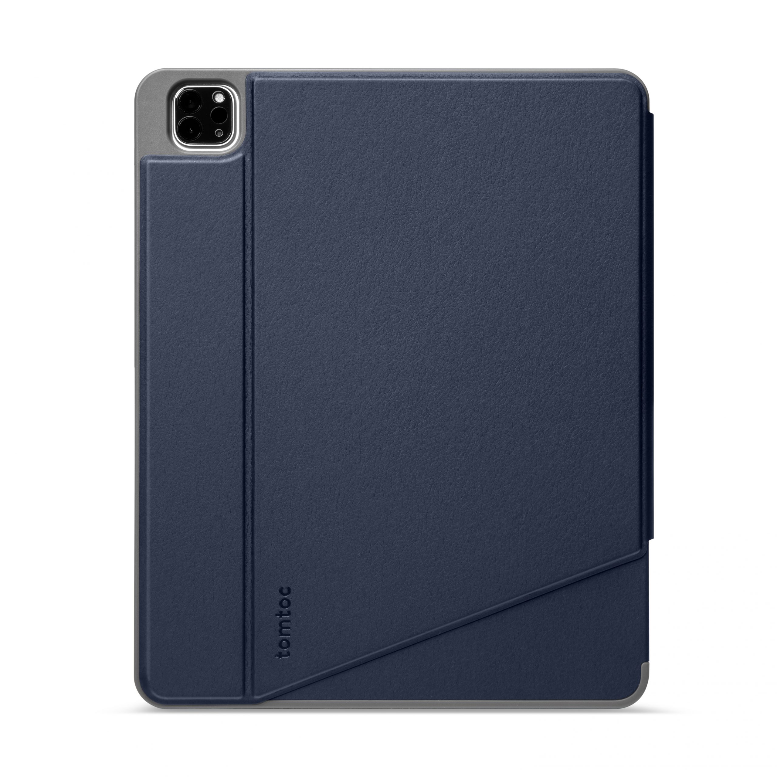 Bao da dành cho iPad Pro 12.9" M2/M1 2021/iPad 12.9 2020/2018 Tomtoc Smart-Tri Case từ tính đa góc - Hàng Chính Hãng