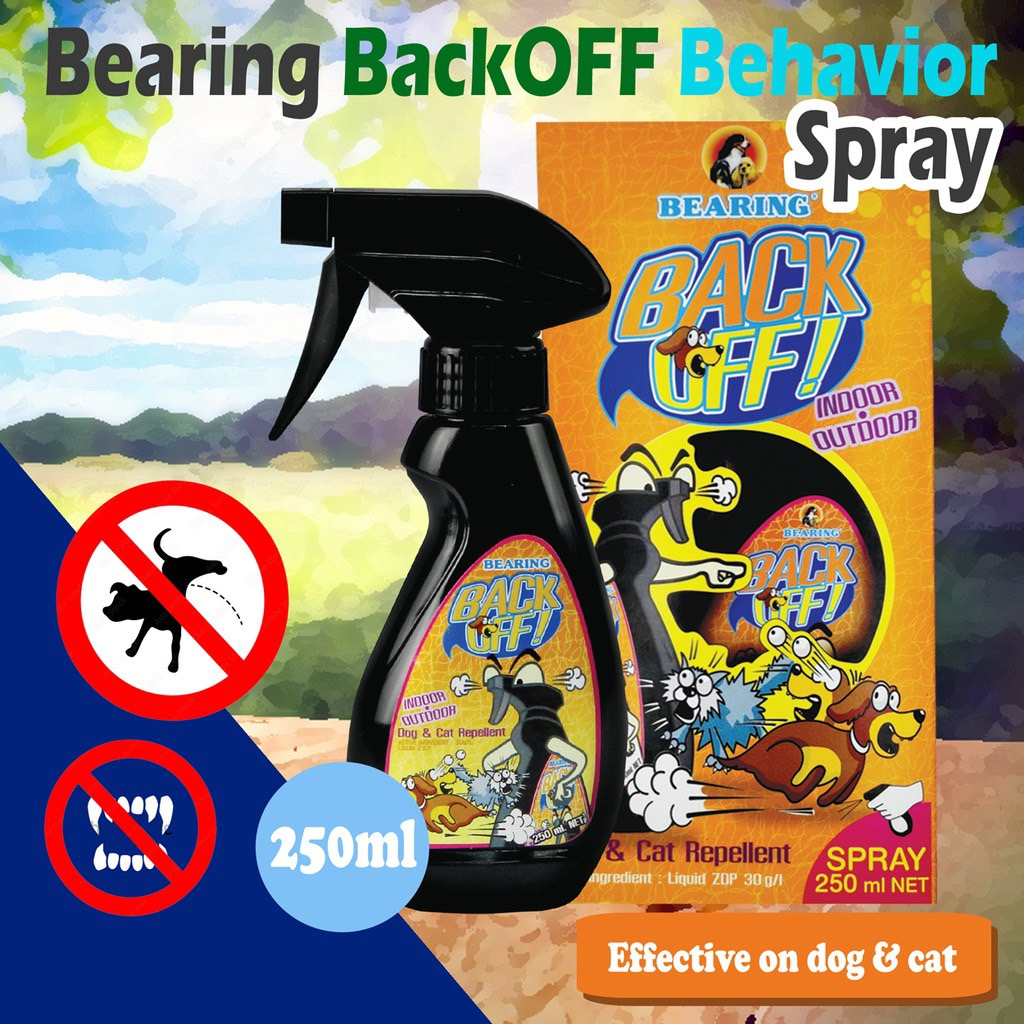 Back off Bearing – Xịt xua đuổi chó mèo phóng uế bừa bãi 250m