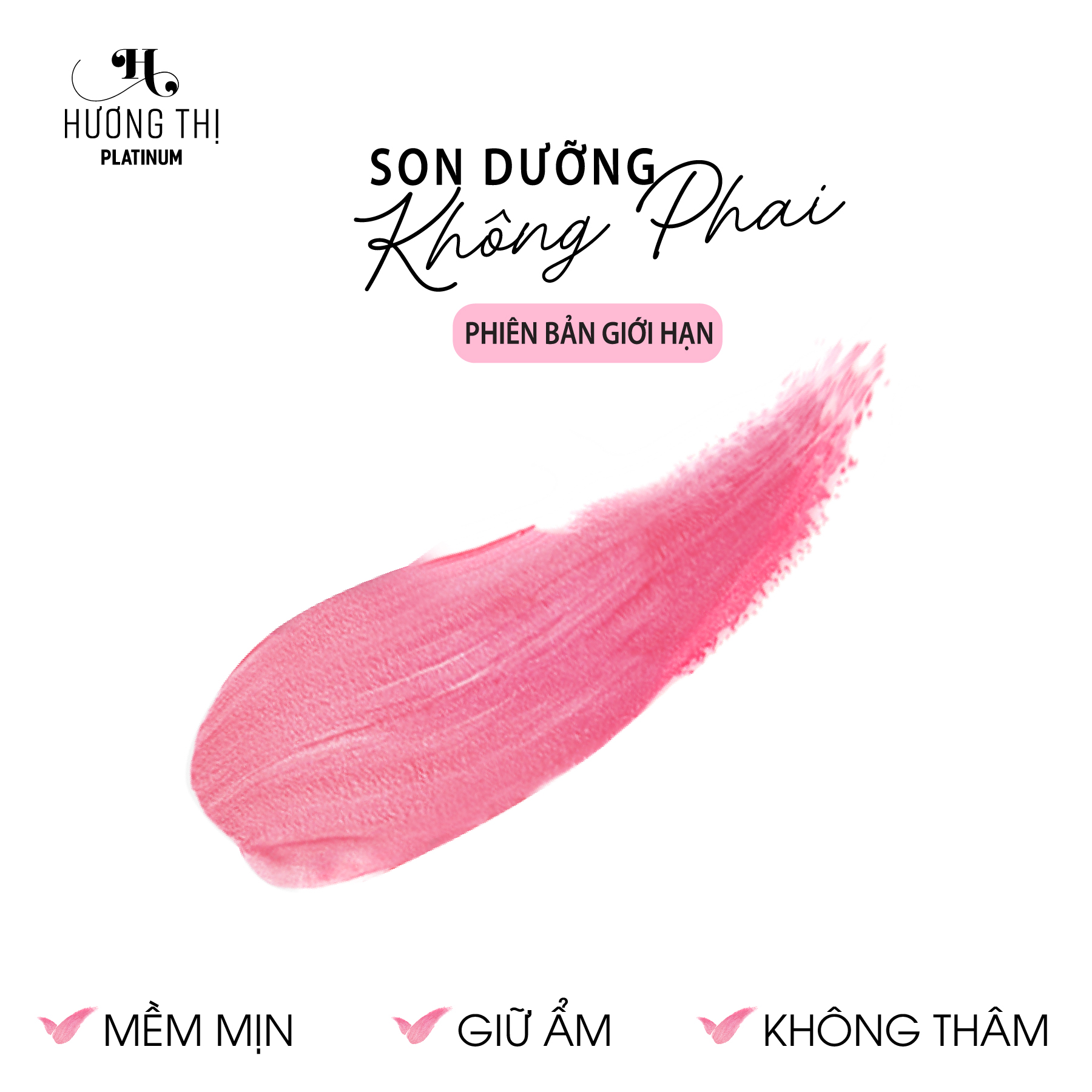 SON DƯỠNG KHÔNG PHAI ELYZA HƯƠNG THỊ PLATINUM 50G