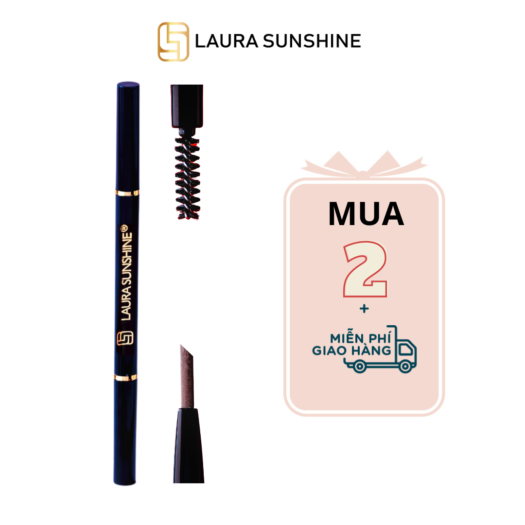 Chì kẻ mày siêu mảnh - Auto Design Eyebrow Pencil - Nhật Kim Anh - Laura Sunshine