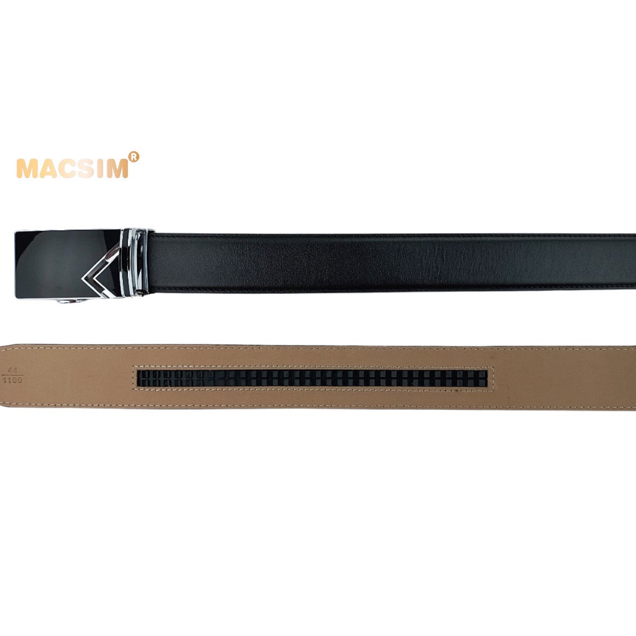 Thắt lưng nam da thật cao cấp nhãn hiệu Macsim MS038