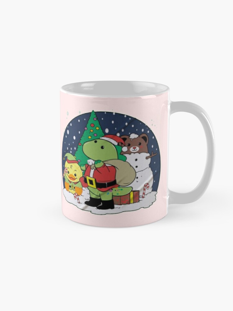 Cốc sứ uống trà cà phê in hình giáng sinh vui vẻ- Cốc quà tặng noel