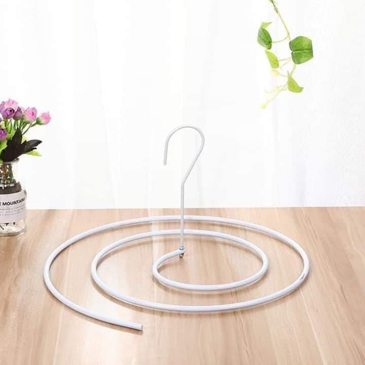 Móc phơi đồ, móc phơi chăn mềm ga giường thông minh, không tốn diện tích hình xoắn ốc