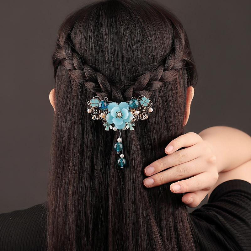 Kẹp tóc lam mộng