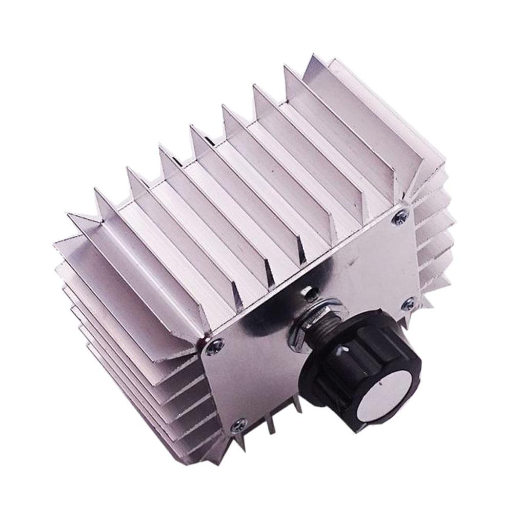 AC 220V 5000W SCR Điện Áp Điều Khiển Tốc Độ Mờ Dimmers Bình Giữ Nhiệt