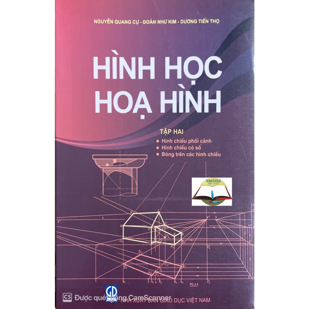 Combo Hình Học Họa Hình Tập 1 + Tập 2