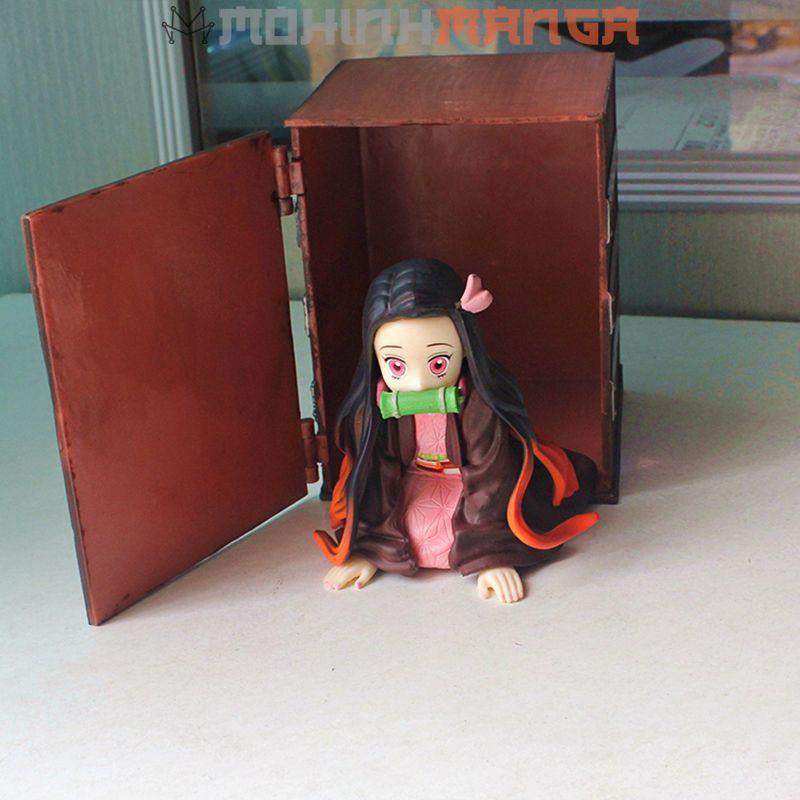 Mô hình Nezuko Kamado (nhân vật em gái Tanjiro) figure Kimetsu no Yaiba Thanh Gươm Diệt Quỷ Cứu Nhân Tanjirou