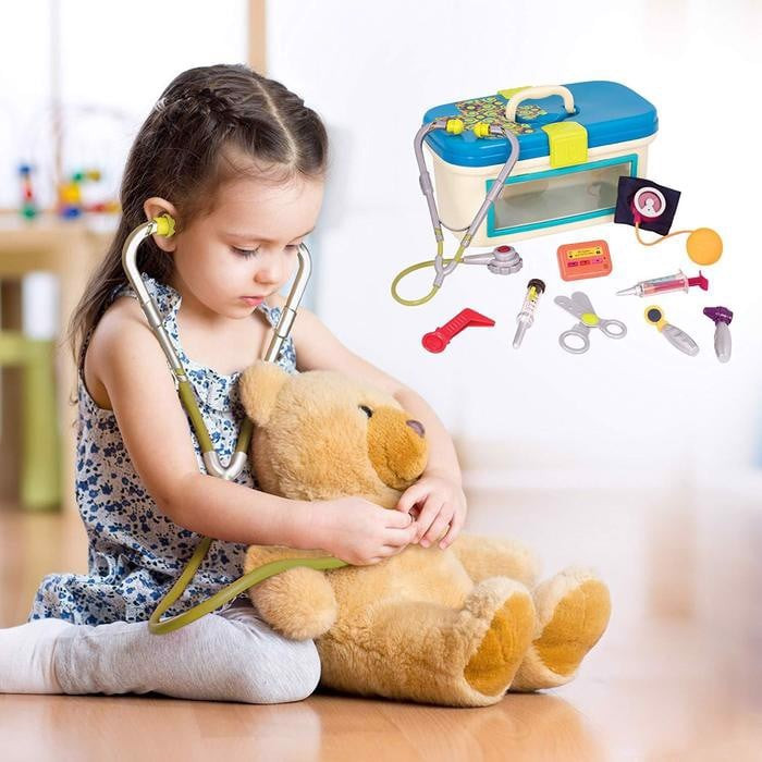 Đồ chơi bác sĩ B.toys - Battat (xanh)