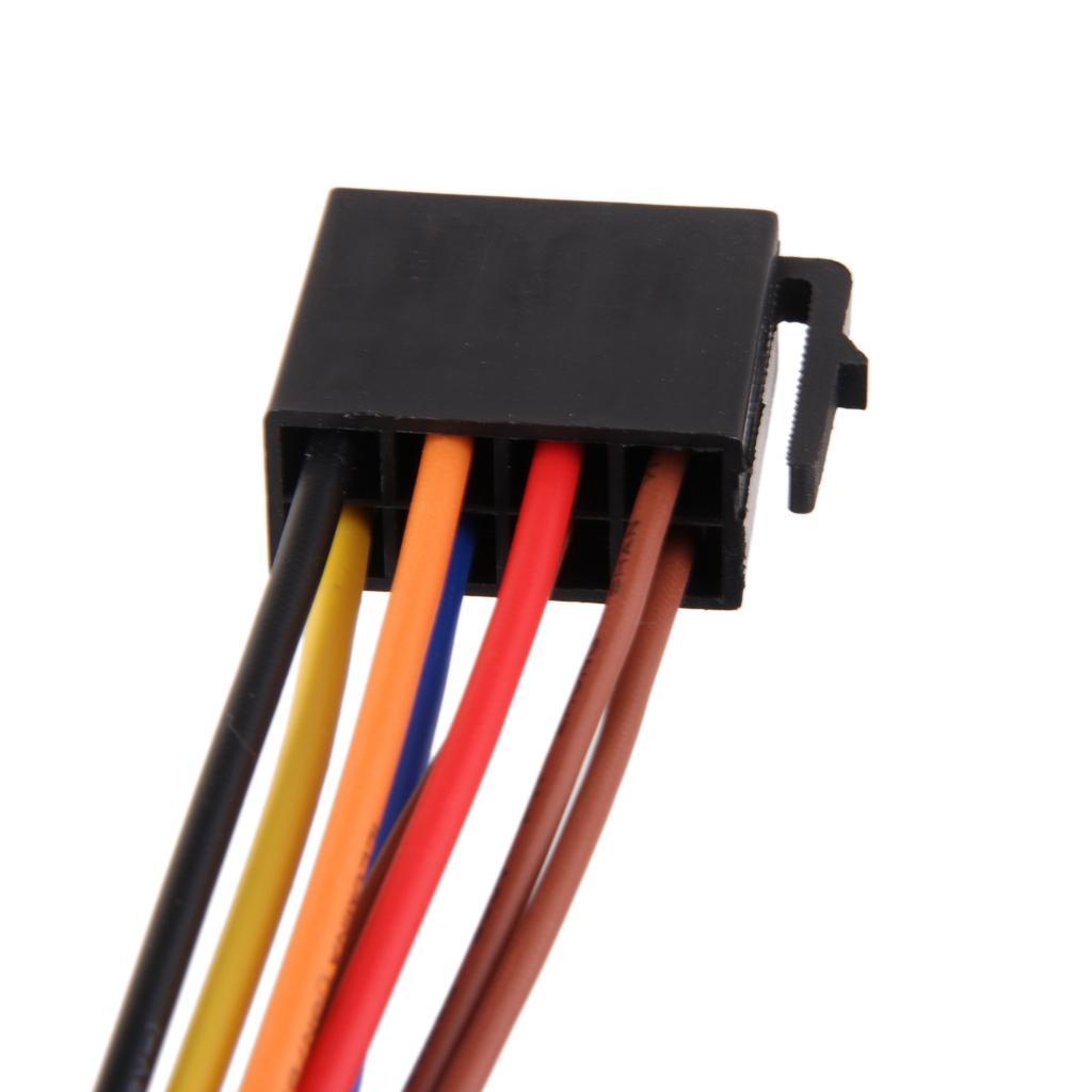 2Pcs Radio Audio Stereo Install Car Wire Harness Cable Cord for