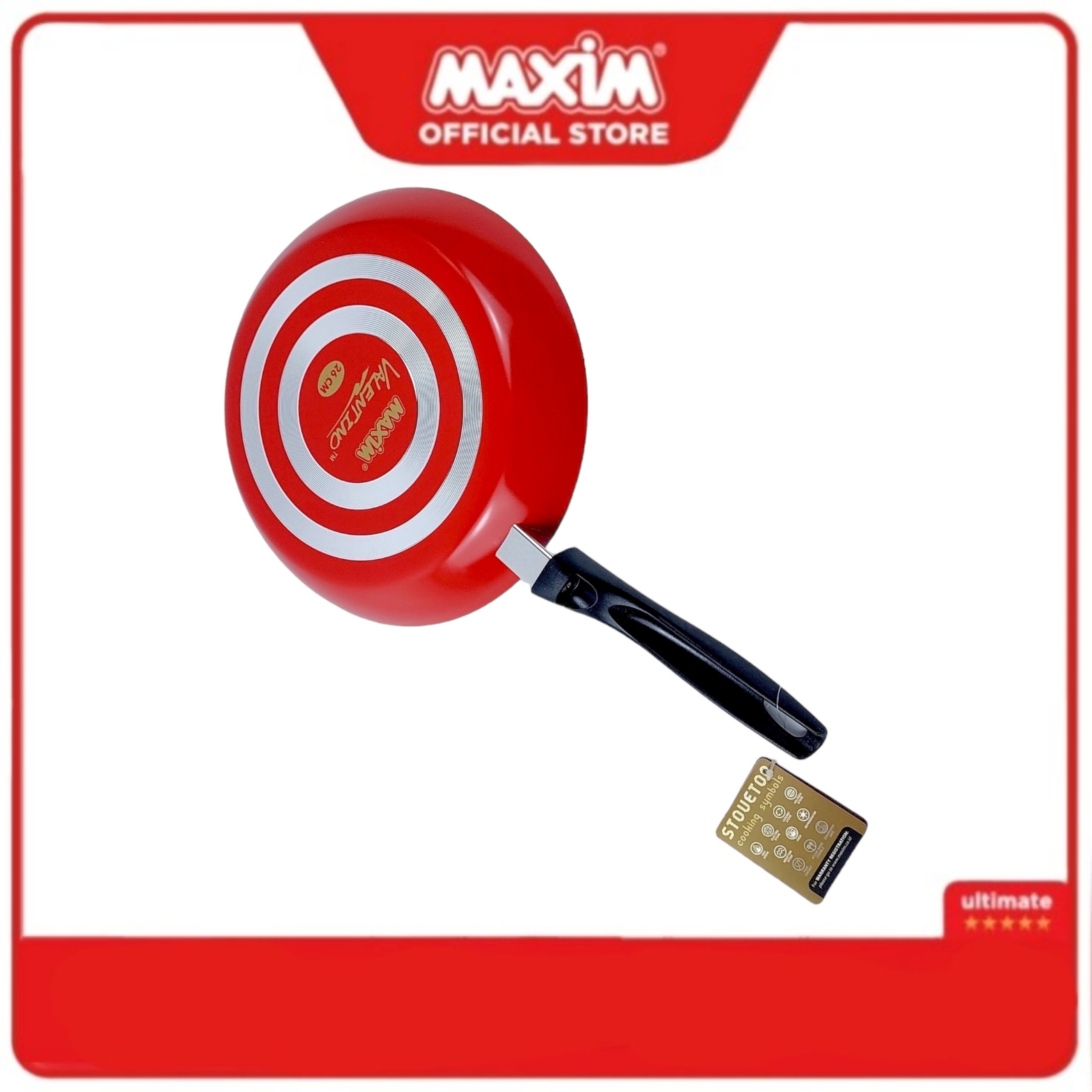 CHẢO CHỐNG DÍNH NHẬP KHẨU CAO CẤP MAXIM TEFLON VALENTINO