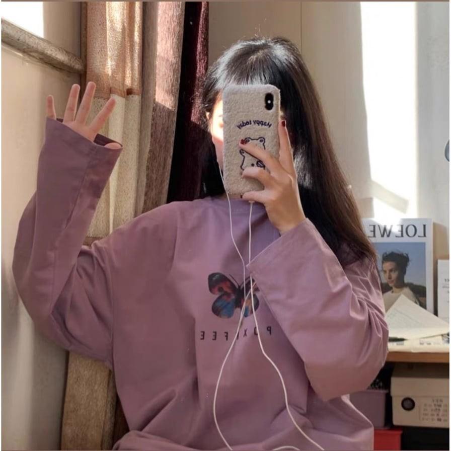 ÁO SWEATER POXFFEE BUTTERFLY UNISEX - ÁO SWEATERS BƯỚM 3 MÀU ĐẸP