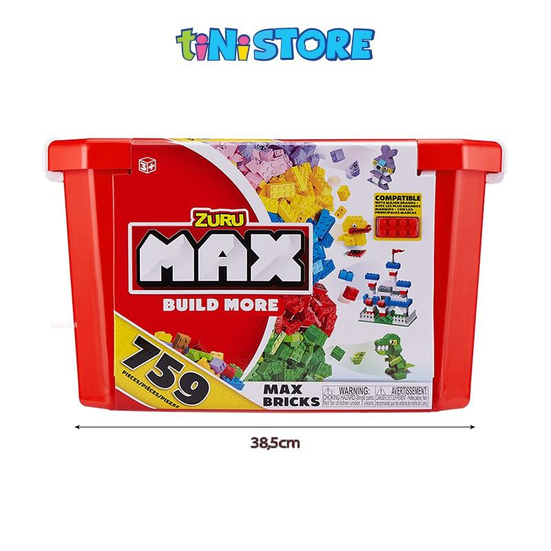 Đồ chơi lắp ráp sáng tạo bộ Zuru MAX Builder More 759 nhiều mảnh 8347