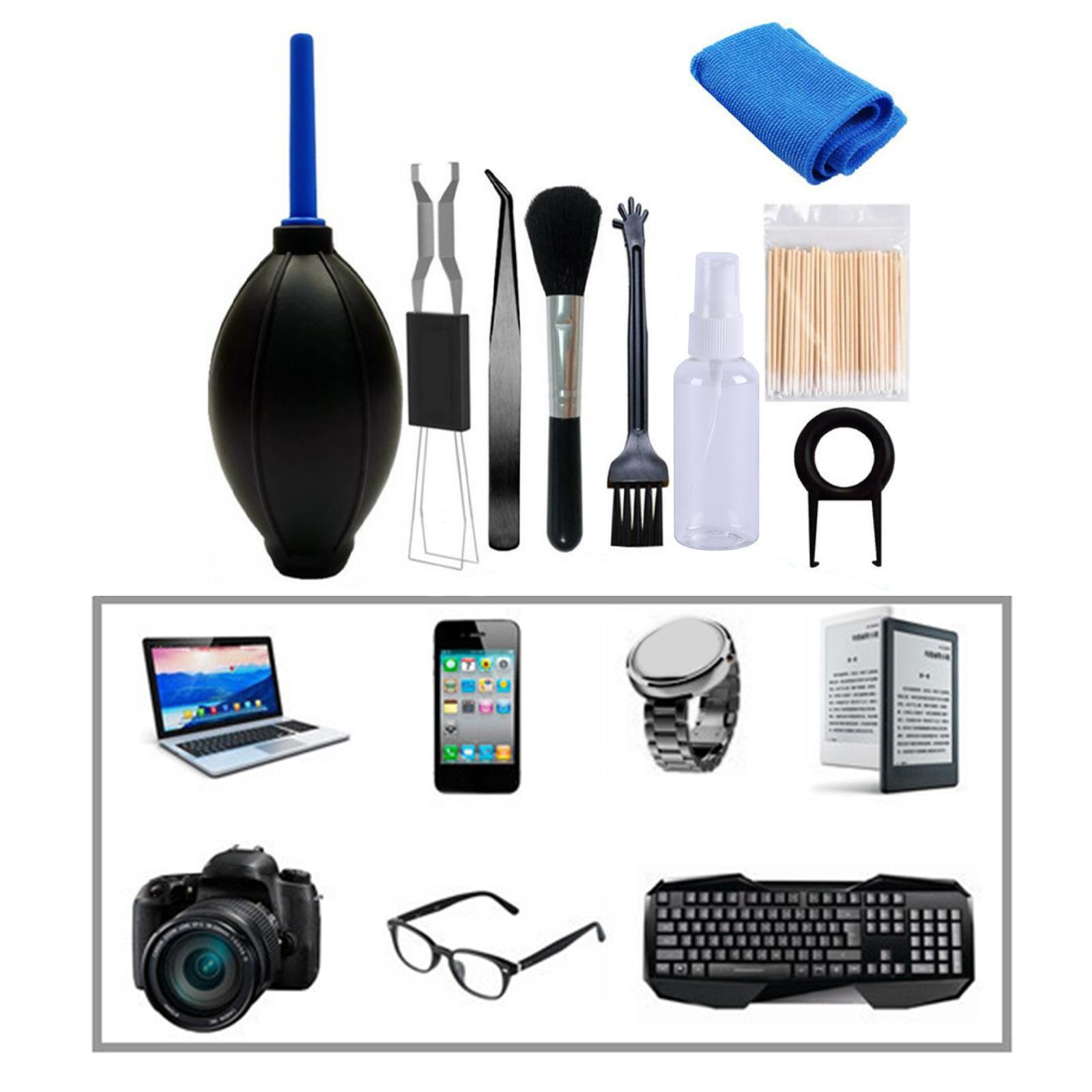 9 in 1 Portable Screen Cleaning Kit For Laptop Tablet Mechanical Keyboard