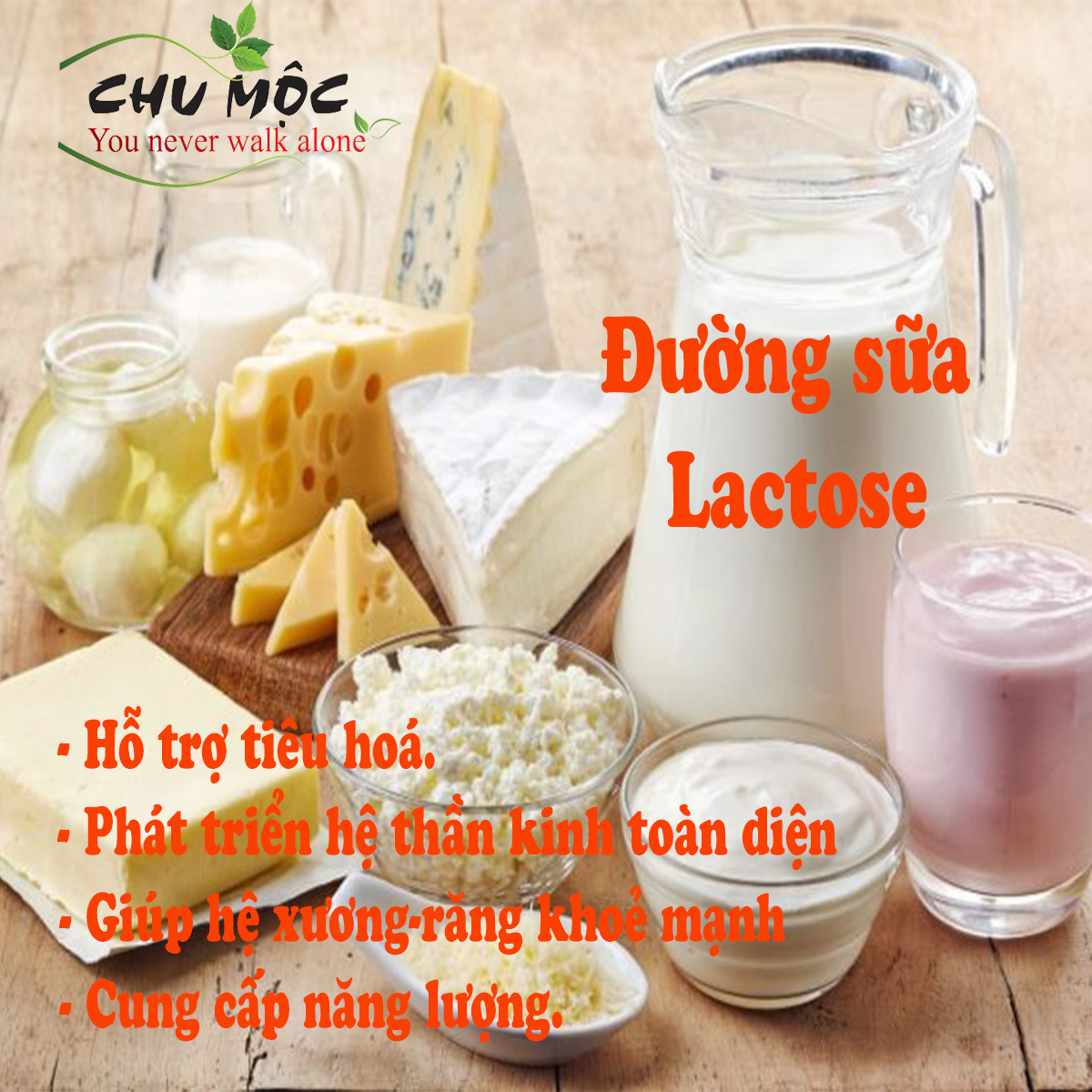 Đường sữa Lactose Hilmar 100mesh 1kg (chiết lẻ từ pack 25kg)
