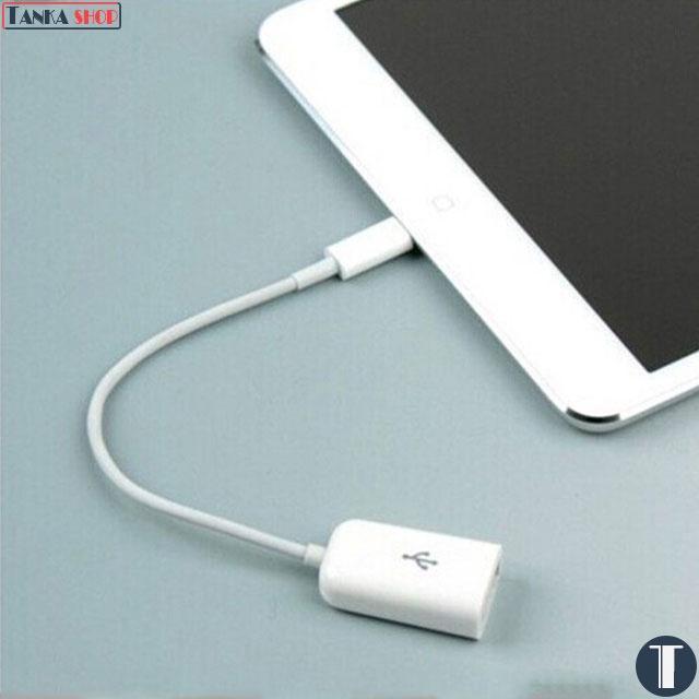 Cáp OTG chuyền dữ liệu Iphone, Ipad dùng cho IOS 8-10.3