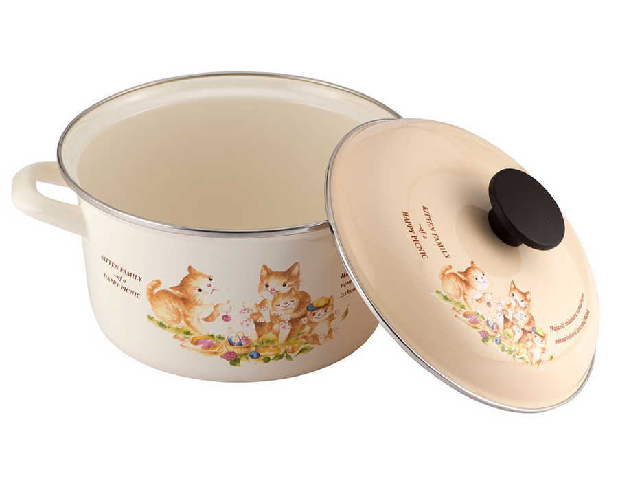 Nồi Tráng Men Cao Cấp Nhật Bản Fujihoro KIT-1.5