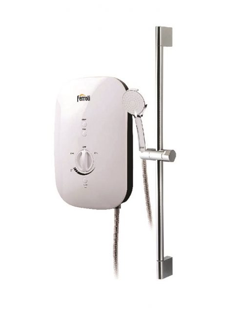 Máy nước nóng trực tiếp Ferroli Slim Divo SSN 4500W - Hàng Chính Hãng