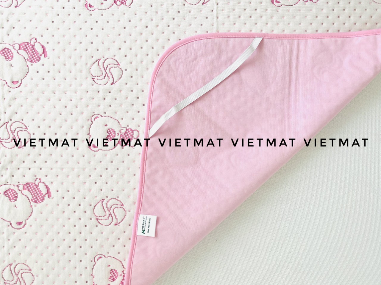 Tấm Lót Chống Thấm VIETMAT Màu Hồng