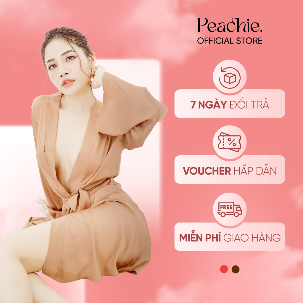 Áo Choàng Lụa Cassie ROB127