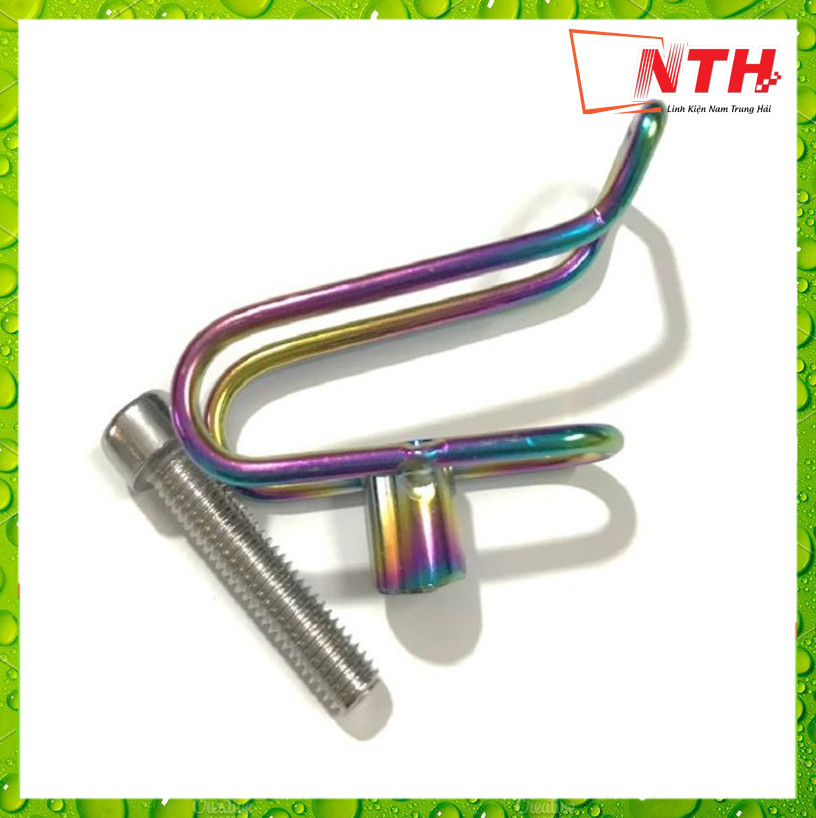 Móc Treo Đồ Titan Dành Cho Xe Máy, Móc Hình Mỏ Vịt Chữ U Lớn